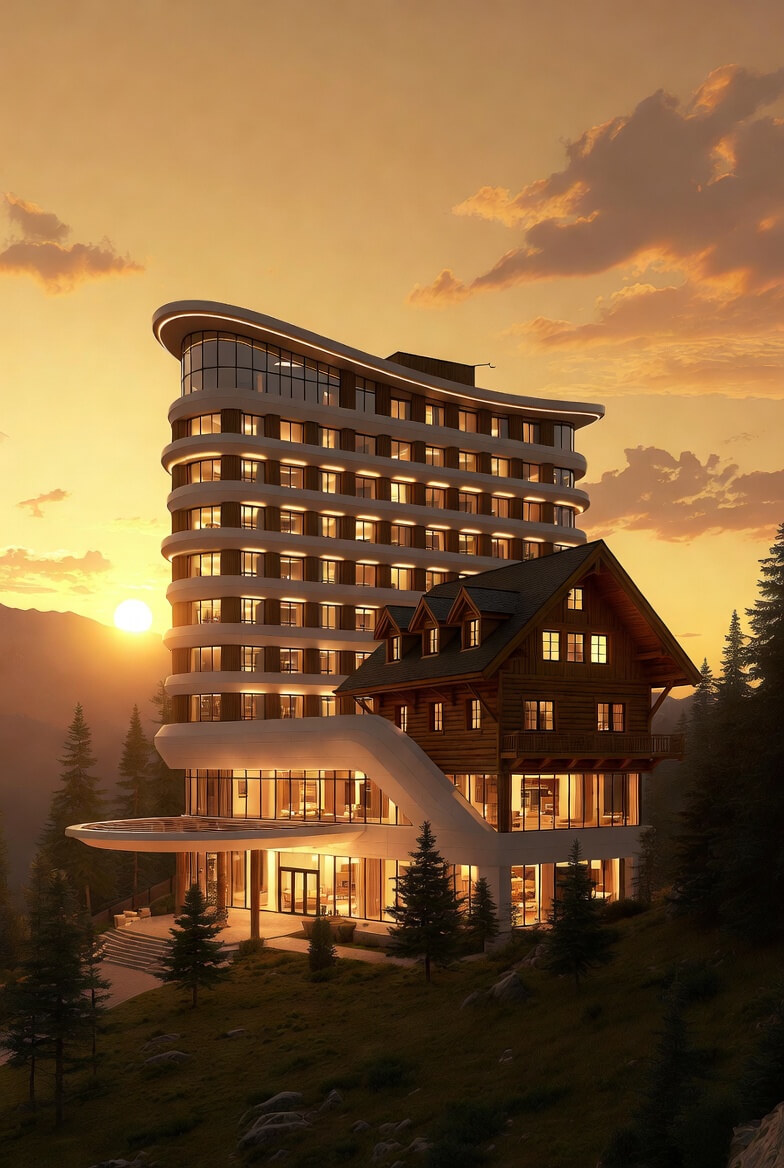 فنادق واكواخ