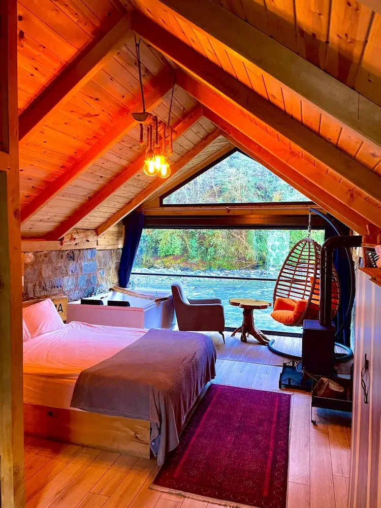 كوخ مجرا النهر في ايدر