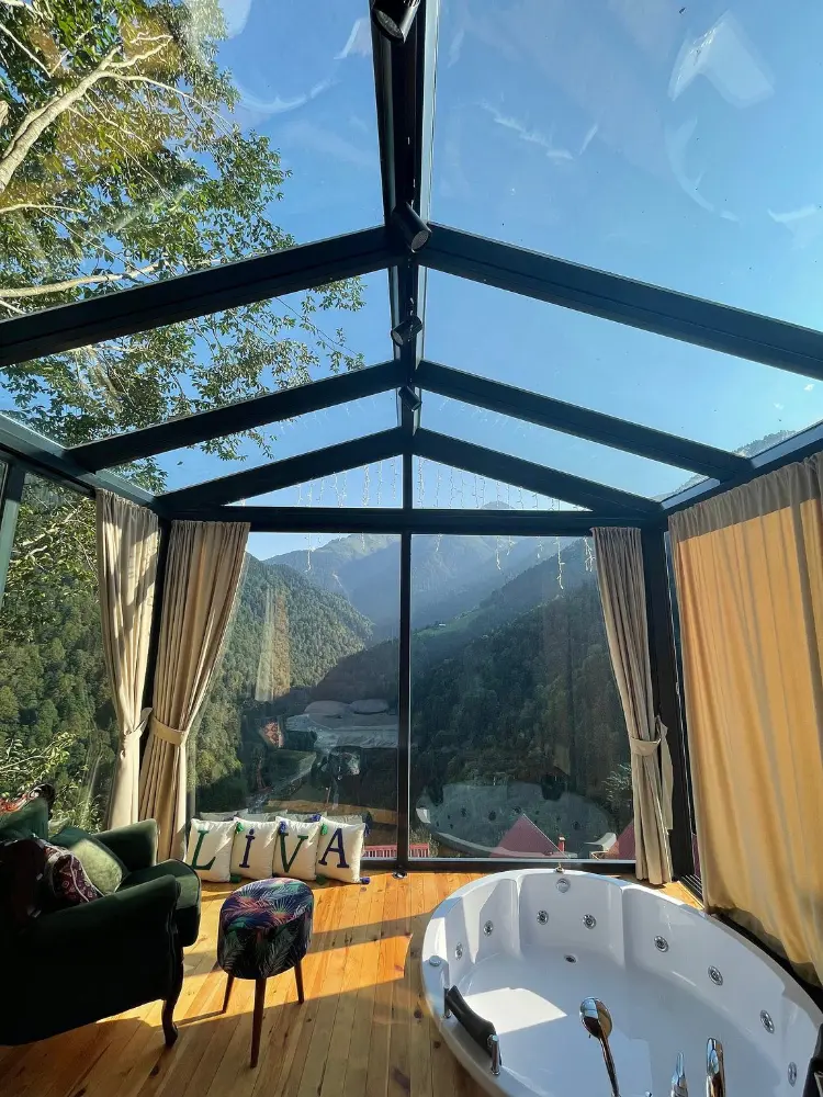 واجهة كوخ ليقا 