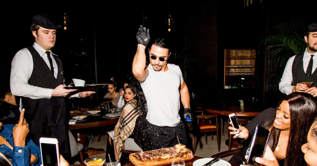 مطعم الشف نصر اشهر مطاعم اسطنبول Nusr-Et Steakhouse